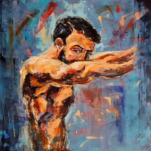 ArteDiAlina.com painting: Ready to launch